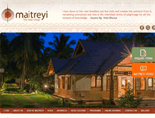 Tablet Screenshot of maitreyivedic.in